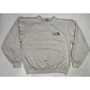 VINTAGE South Florida Sporting Clays Inc Riffle Gun Sweatshirt Men Large USA 90s